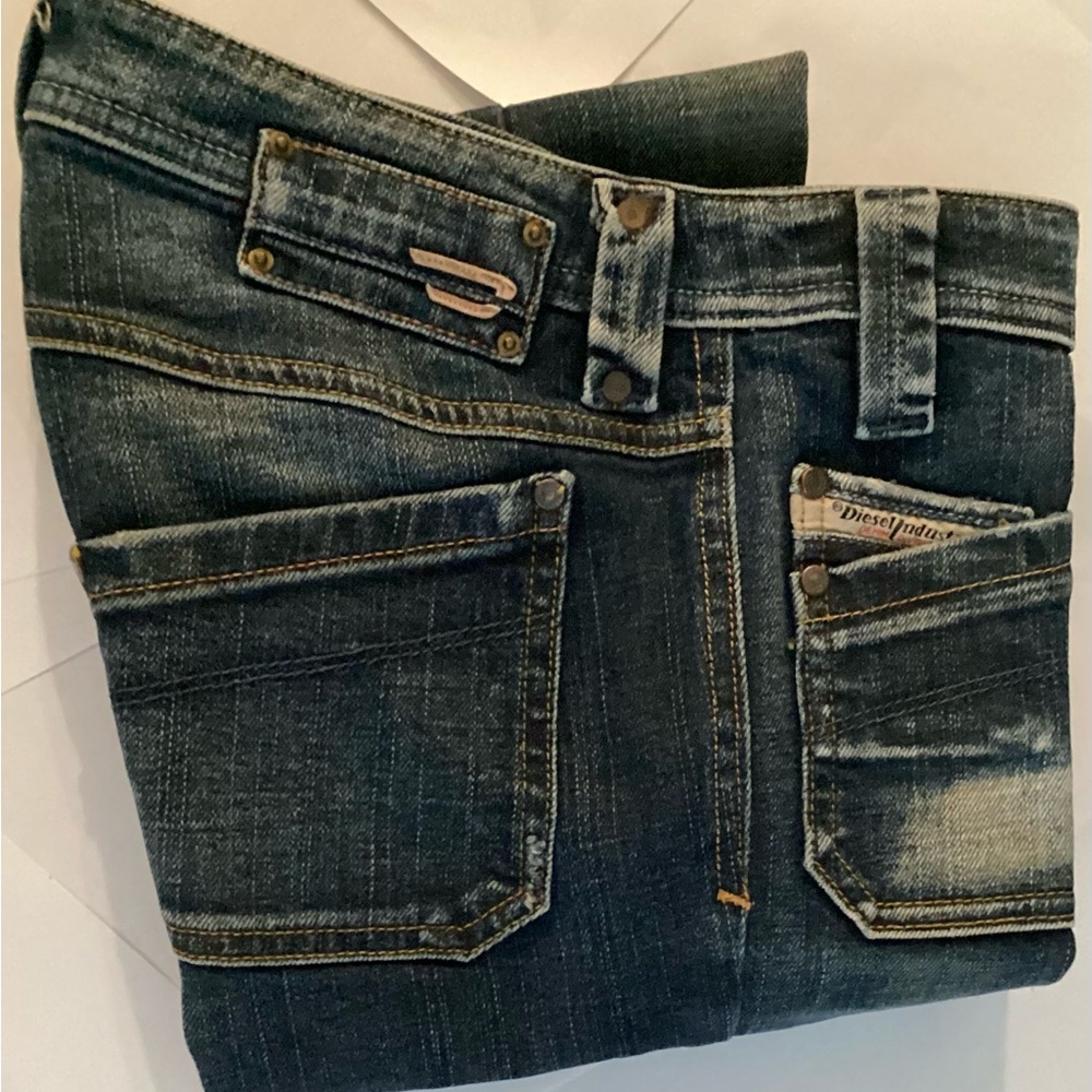 Diesel Dark Blue Denim Pants
